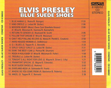 Bluie Suede Shoes (Constar) - Elvis Presley Various CDs