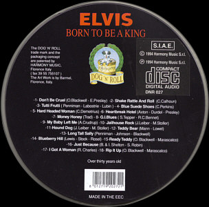 Elvis - Born To Be A King - Elvis Presley Various CDs