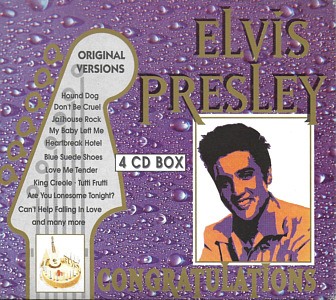Congratulations (4 CD Box) - Elvis Presley Various CDs