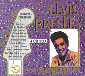 Elvis Presley Various CDs Congratulations (4 CD Box) - Elvis Presley Various CDs