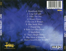 Live (Tring JHD068 - 1995) - Elvis Presley Various CDs