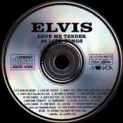 Elvis Presley Various CDs Love Me Tender - 20 Love Songs (Companion) - Elvis Presley Various CDs