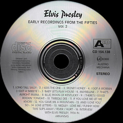 Elvis Presley Various CDs Early Recordings From The Fifties - Germany 1991 - Elvis Presley Various CDs