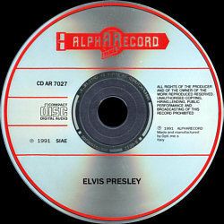 Elvis Presley Various CDs Elvis Forever - AlphaRecord CD AR 7027 - Elvis Presley Various CDs