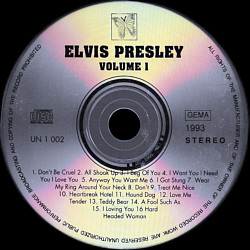 Elvis - 1993 - Universe DCD 22 019 - Elvis Presley Various CDs