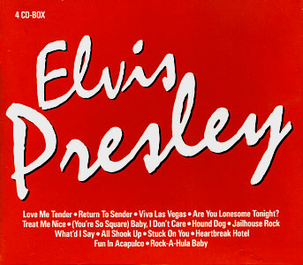 Elvis Presley 4 CD Box (Tchibo) - Elvis Presley Various CDs