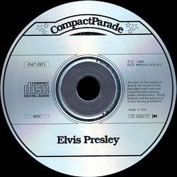 Elvis Presley Various CDs Elvis Presley Compact Parade - MCR Production 047-003 - Italy 1989 - Elvis Presley Various CDs