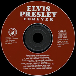 Elvis Presley Forever (3 CD Box Japan 1994 - Eion 3UN-4 - Elvis Presley Various CDs