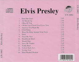 Elvis Presley Universe 1002- Elvis Presley Various CDs