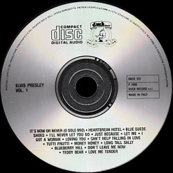 Elvis Presley Various CDs Elvis Presley Vol. 1 - Duck Records 1990 - Elvis Presley Various CDs