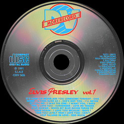 Elvis Presley Various CDs Elvis Presley Vol. 1 (More Record Italy 1991) - Elvis Presley Various CDs