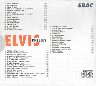 Elvis Presley Volume 1 - 3 (3 CD Box Erac) - Elvis Presley Various CDs