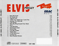 Elvis Presley Volume 1 - 3 (3 CD Box Erac) - Elvis Presley Various CDs