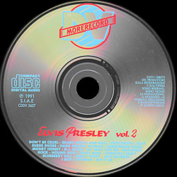 Elvis Presley Various CDs Elvis Presley Vol. 2 (More Record Italy 1991) - Elvis Presley Various CDs