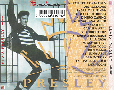 Elvis Presley (World Music  Musimundo MN 5027) - Elvis Presley Various CDs