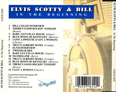 Elvis Scotty & Bill - In The Beginning  - Elvis Presley Various CDs