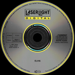 Elvis Presley Various CDs Elvis - The King! (LaserLight Digital 15 027 - Germany 1987) - Elvis Presley Various CDs