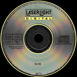 Elvis - The King! (LaserLight Digital 15 027 - Germany 1988) - Elvis Presley Various CDs