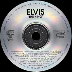 Elvis Presley Various CDs Elvis "The King" - Pop forever (Eagle Music Netherlands 1993) - Elvis Presley Various CDs