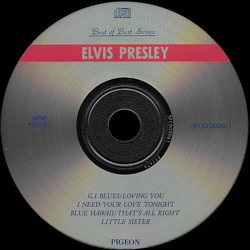 Elvis Presley Best Of The Best Series - (Pigeon 3PCD 0006 Japan) - Elvis Presley Various CDs