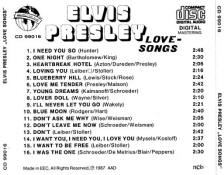 Love Songs (World Star Collection) - Elvis Presley Various CDs