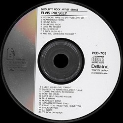 Favourite Rock Artist Series (Della Japan 1993) - Elvis Presley Various CDs