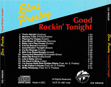 Good Rockin' Tonight World Star Collection - Elvis Presley Various CDs