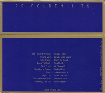 Elvis Presley Various CDs Gold Collection - Alex 1991 Germany - Elvis Presley Various CDs