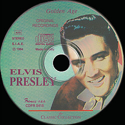 Elvis Presley Vol. 2  - Golden Age (1994 Fremus) - Elvis Presley Various CDs