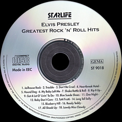 Greatest Rock & Roll Hits (Starlife) - Elvis Presley Various CDs