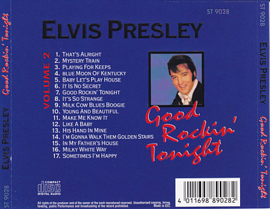 Good Rockin Tonight (Good Rockin' Tonight Starlife 4cd) - Elvis Presley Various CDs