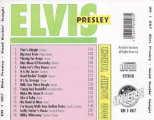Good Rockin' Tonight Universe 1007- Elvis Presley Various CDs