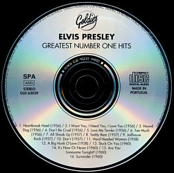 Greatest Number One Hits - Elvis Presley Various CDs