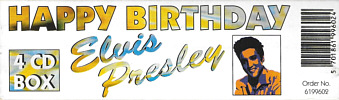 Elvis Presley Various CDs Happy Birthday (4 CD Box) - Elvis Presley Various CDs