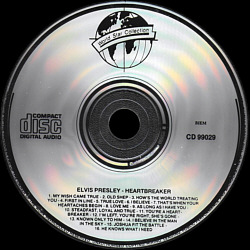 Heartbreaker (WorldStarCollection WSC 99029 / CD 99029 ) - Elvis Presley Various CDs