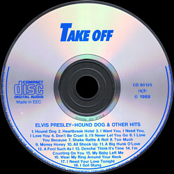 Hound Dog & Other Hits (Take Off) - Elvis Presley Various CDs