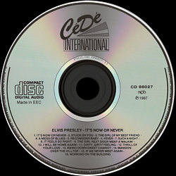 It's Now Or Never (CeDe International) - Elvis Presley Various CDs