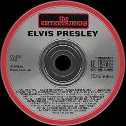 Just Elvis (The Entertainers) Japan 2000 - Elvis Presley Various CDs