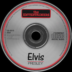 Just Elvis (The Entertainers) Swiss 1987 - Elvis Presley Various CDs