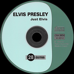 Just Elvis (Rose Sound - Spain 2000) - Elvis Presley Various CDs