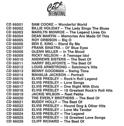 Love Me Tender - World Star Collection - Elvis Presley Various CDs