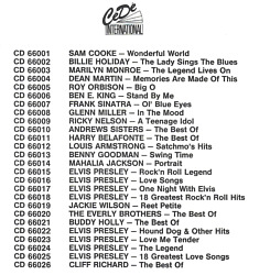 Elvis Presley Various CDs Love Me Tender - World Star Collection - Elvis Presley Various CDs