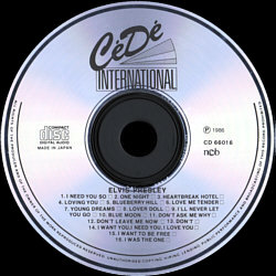 Love Songs (CeDE International)- Elvis Presley Various CDs