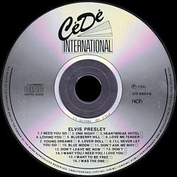 Elvis Presley Various CDs Love Songs (CeDE International)- Elvis Presley Various CDs