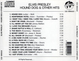Elvis Presley Various CDs Hound Dog & Other Hits - Elvis Presley Various CDs
