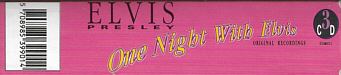 Elvis Presley Various CDs One Night With Elvis (3 CD Box) - Elvis Presley Various CDs