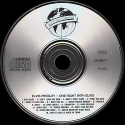 Elvis Presley Various CDs One Night With Elvis (World Star Collection WSC 99017) - Elvis Presley Various CDs