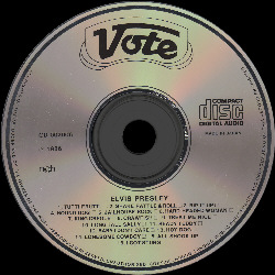 Rock 'N Roll Legend - (Vote CD 002006) - Germany (Made in Japan) 1986 - Elvis Presley Various CDs