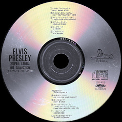 Elvis Presley Various CDs Super Stars Hits Collection - Elvis Presley - Sphinx Japan 1993 - Elvis Presley Various CDs