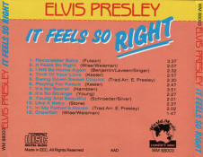 It Feels So Right - Elvis Presley Various CDs
